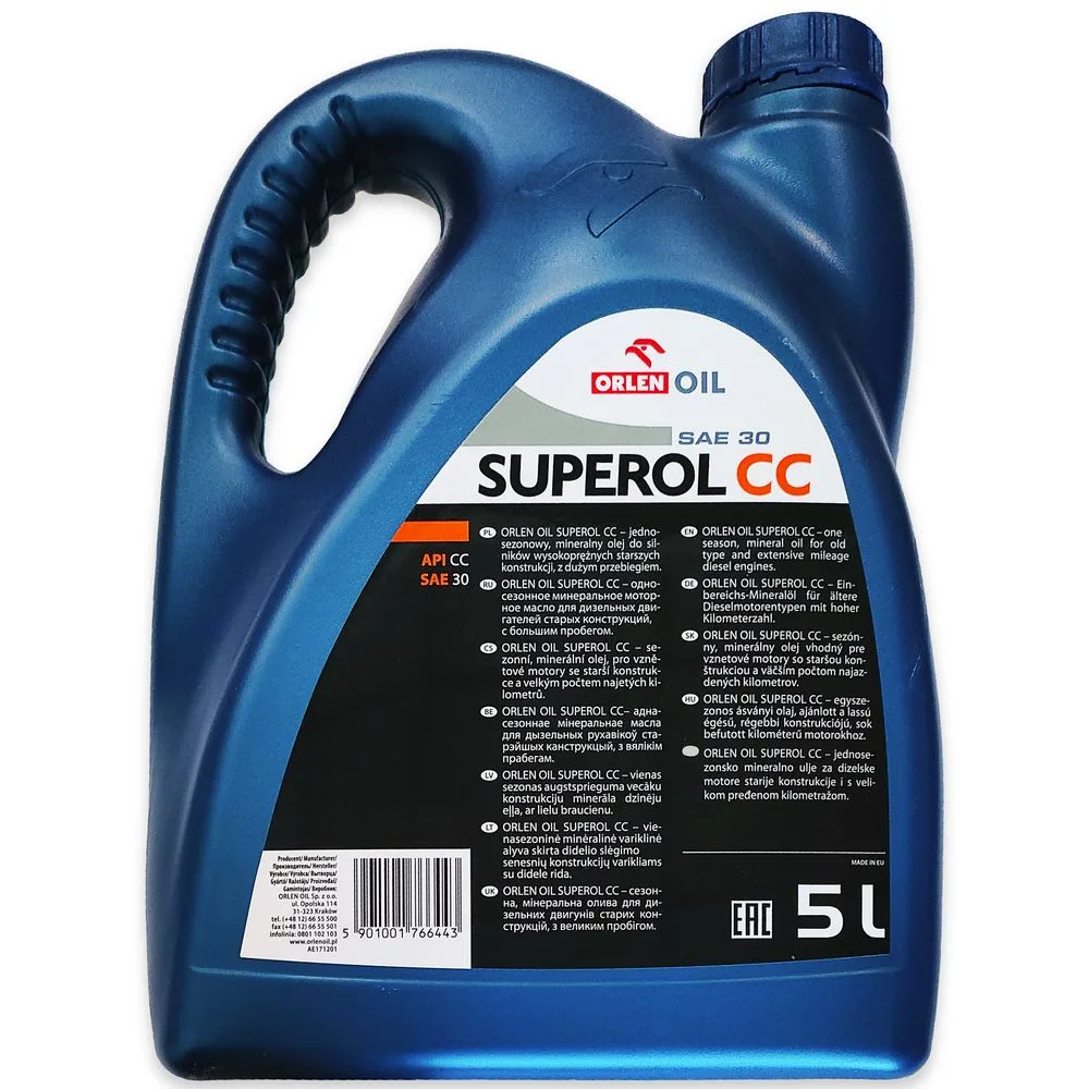 ORLEN do wysokoprężnych SUPEROL CC 30 5L