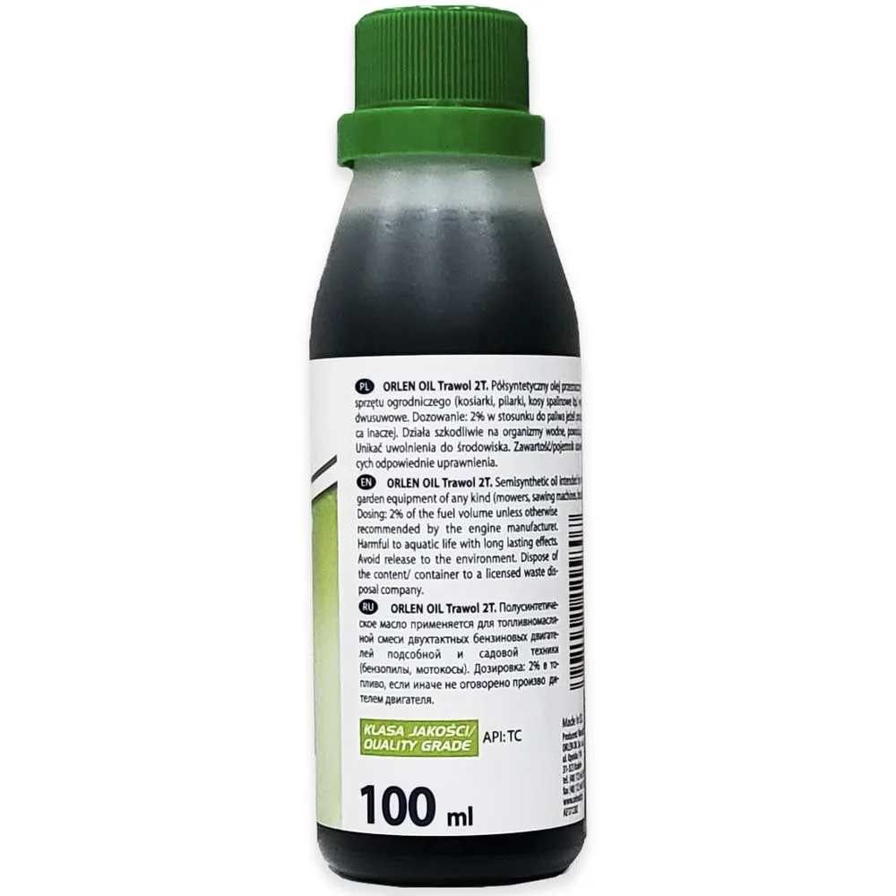 ORLEN olej silnikowy Trawol 2T zielony 100ml