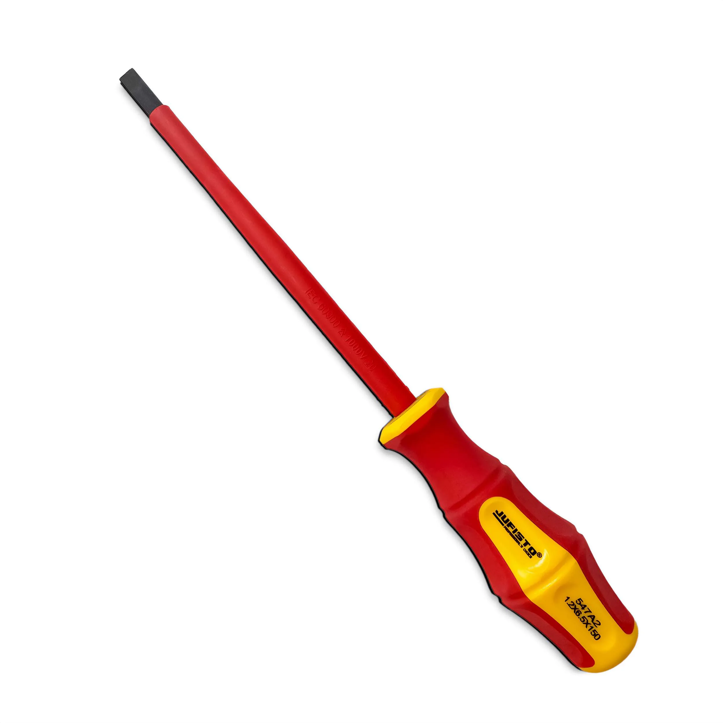 Wkrętak elektryczny płaski izolowany SL6,5x150mm