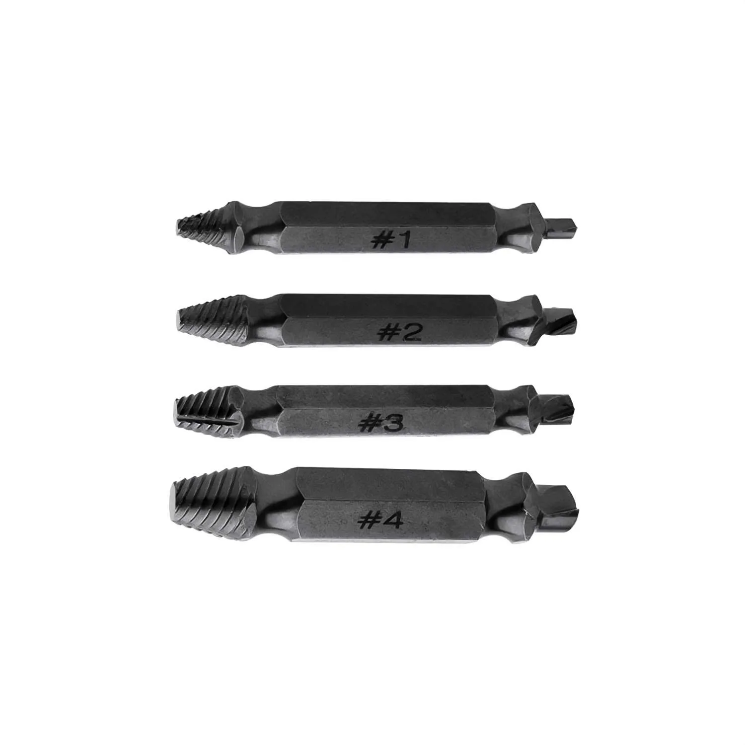 Zestaw wykrętaków do urwanych śrub M5-M14 4 szt.