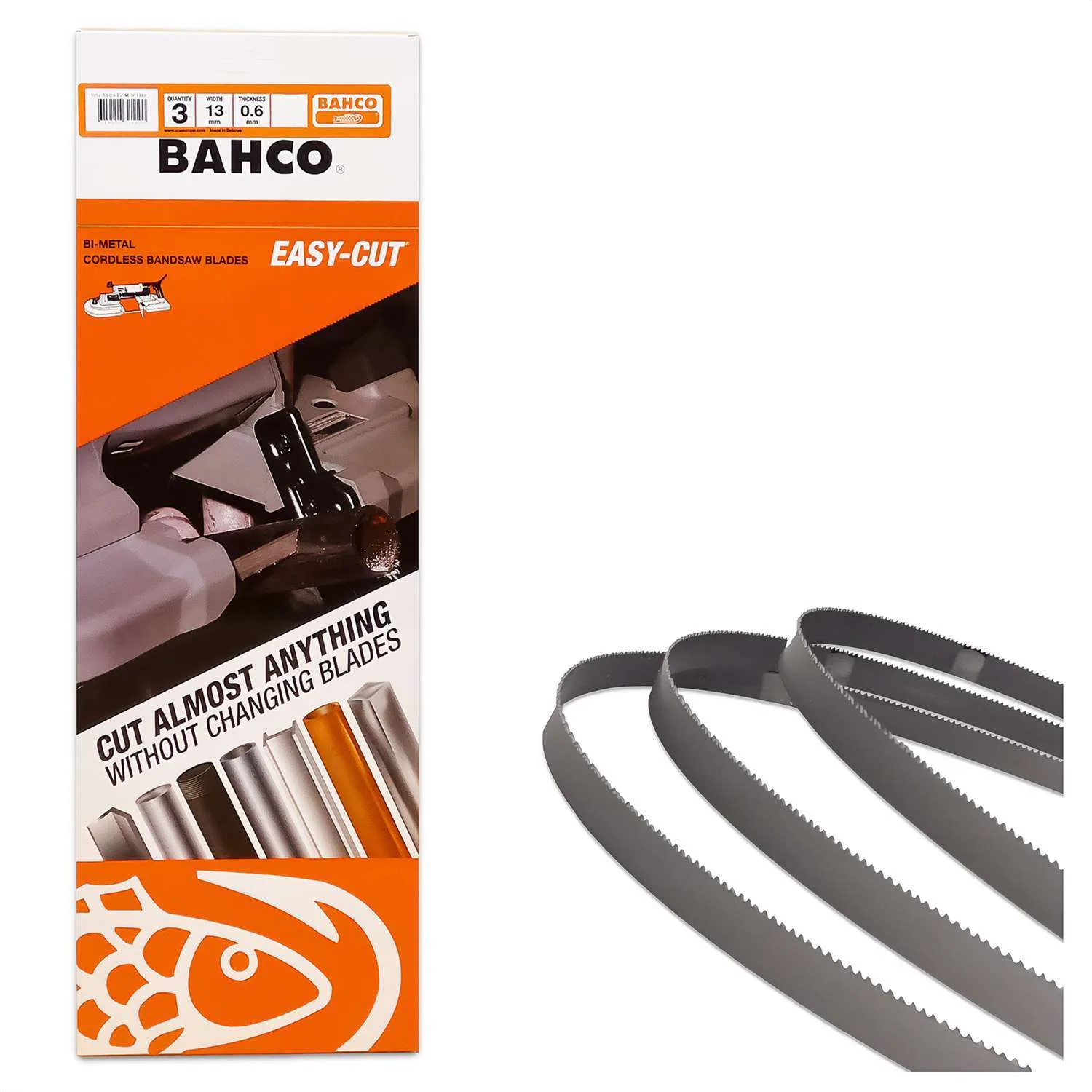 Piła taśmowa zestaw trójpak BAHCO Easy-Cut 13x0,65