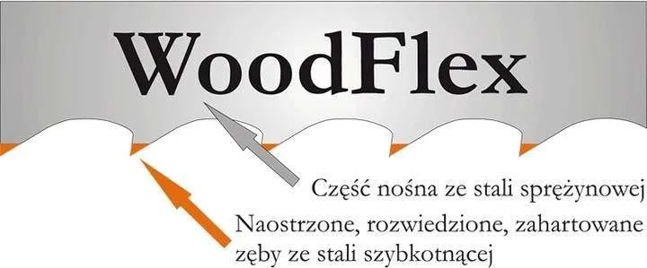 BAHCO WoodFlex 3861 41x1,1x4000 180 Z - obrazek 2