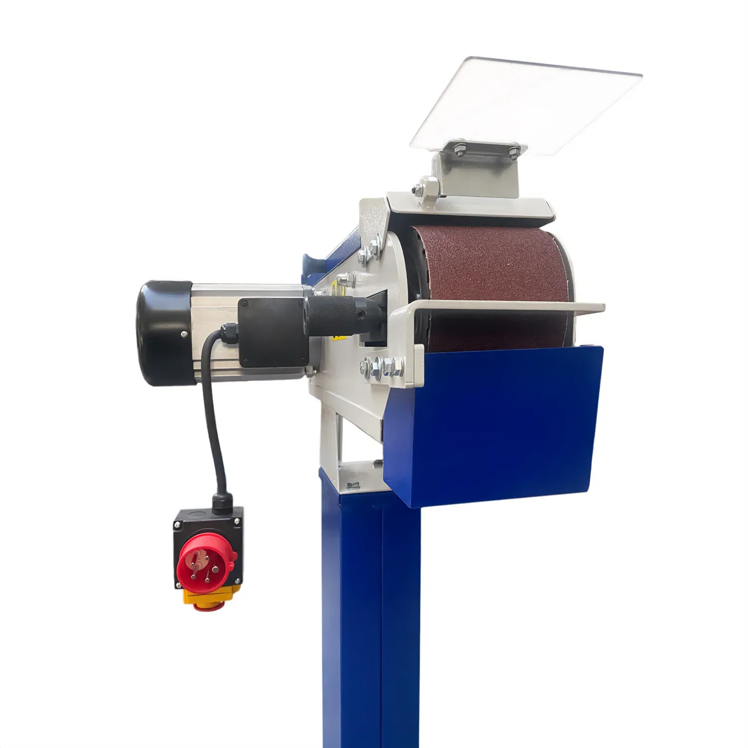 Szlifierka taśmowa do metalu 100X1220 400V 1.5kW z podstawą - obrazek 3