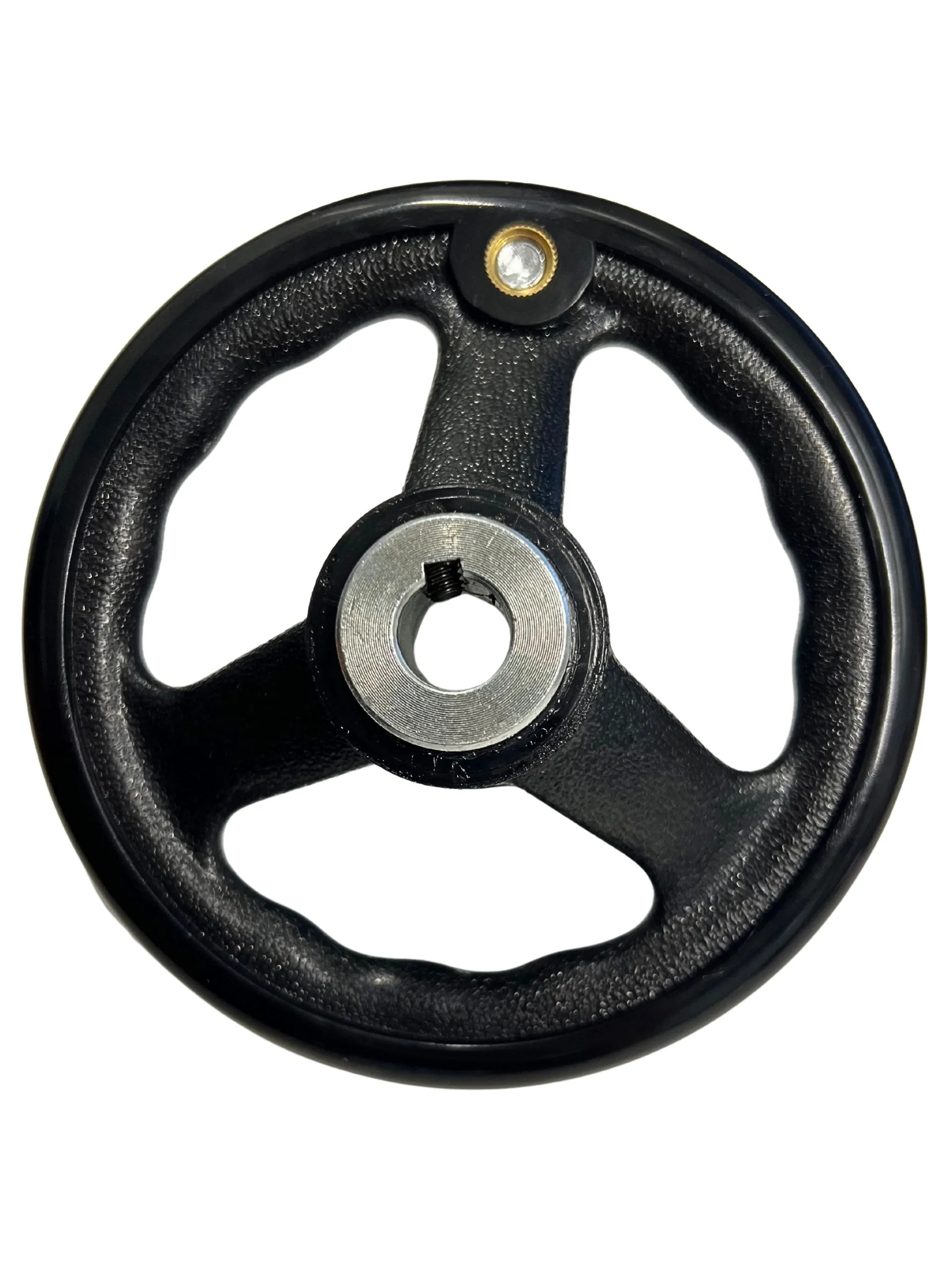 Rączka dociskowa imadła chromowana 160mm - obrazek 2